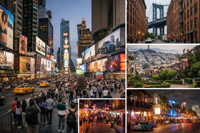 Times Square Beats Washington Street, Lombard, Bourbon, Ocean Drive and More American Streets are Winning the Instagram War Against Larger US Cities, New Update is Here