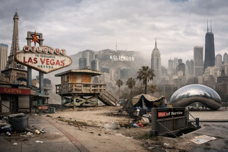 Las Vegas Joins Miami, Los Angeles, New York City, Chicago, Honolulu and More US Cities Losing Its Appeal, But American Tourism Is Not Falling Everywhere, It Is Collapsing Selectively: New Update is Here