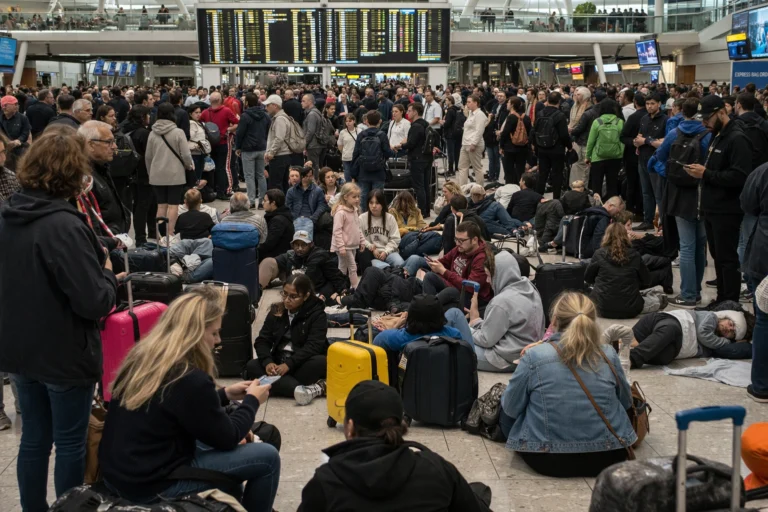 Europe Travel Chaos Leaves Hundreds Stranded as 2,497 Flights Delayed and 152 Cancelled Across UK, Netherlands, Denmark and More