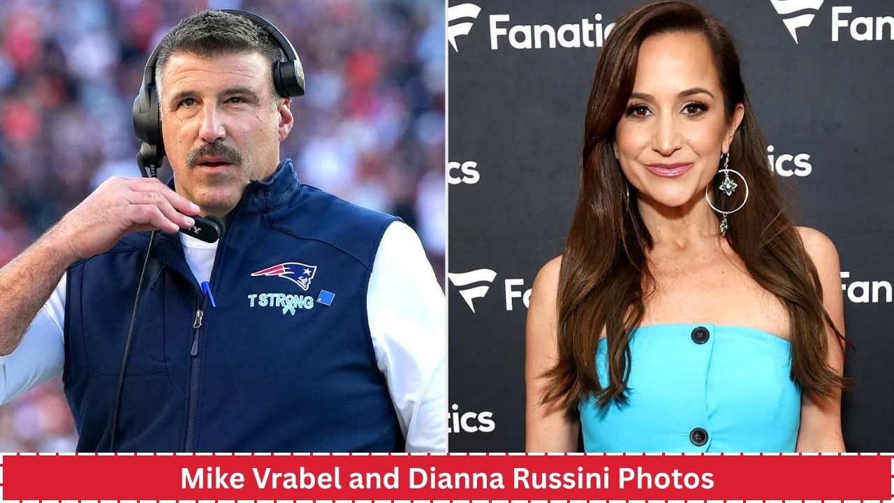 Mike Vrabel and Dianna Russini Photos