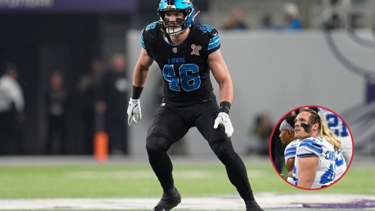 Detroit Lions Extend Linebacker Jack Campbell Through 2030 Season